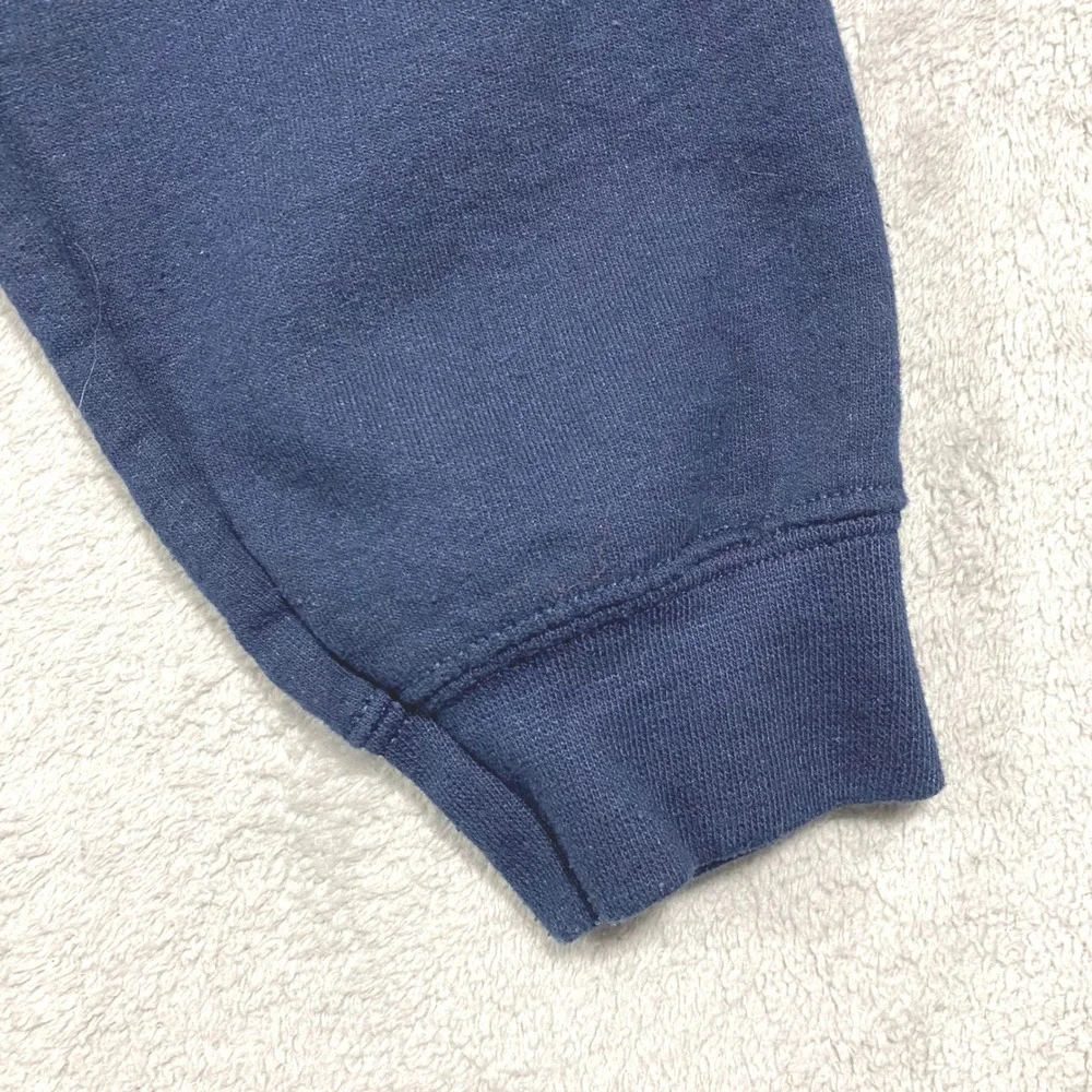 Gildan Mid-State Supply Hoodie‎ Mens Medium Blue Oasis Logo Pullover Sweatshirt